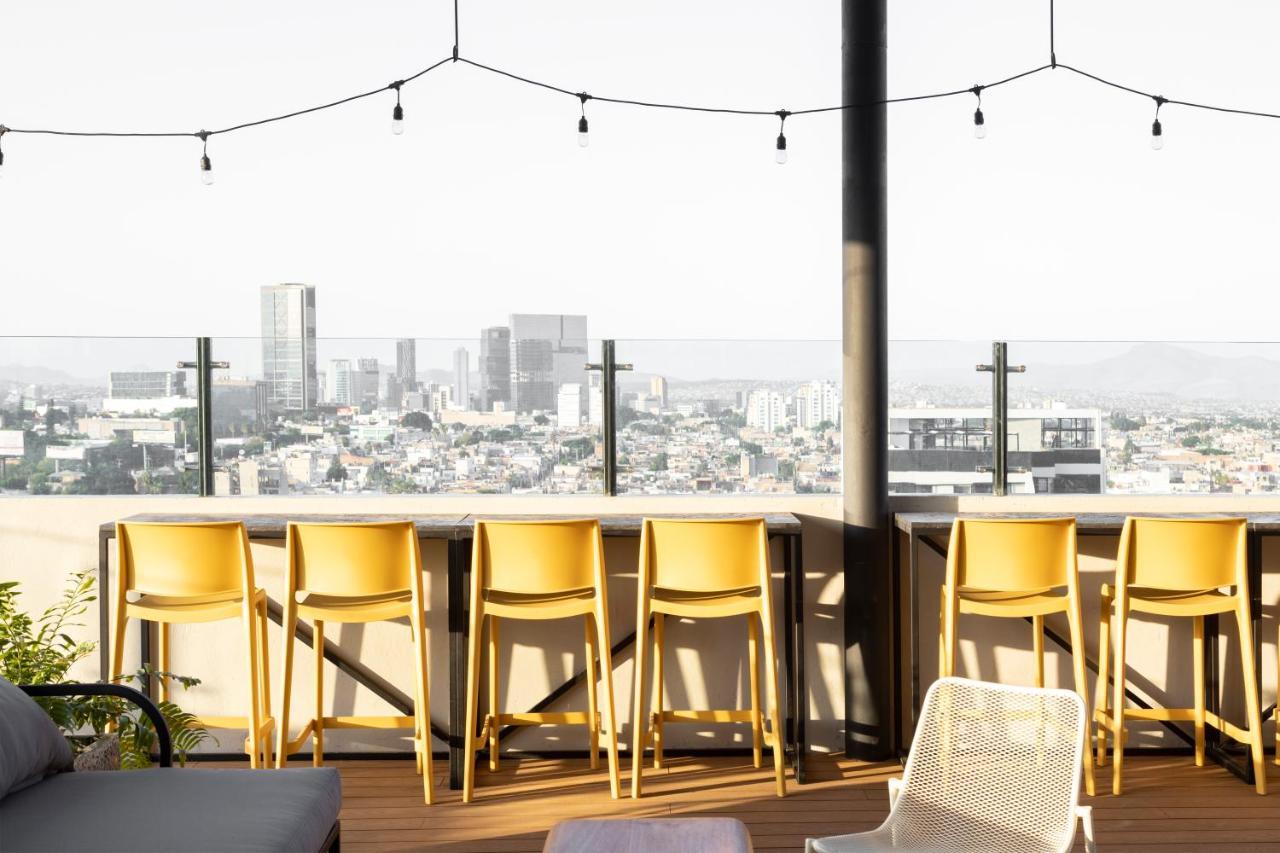 Galeria Flat Rooftop Pool Witgdl Guadalajara Exteriör bild