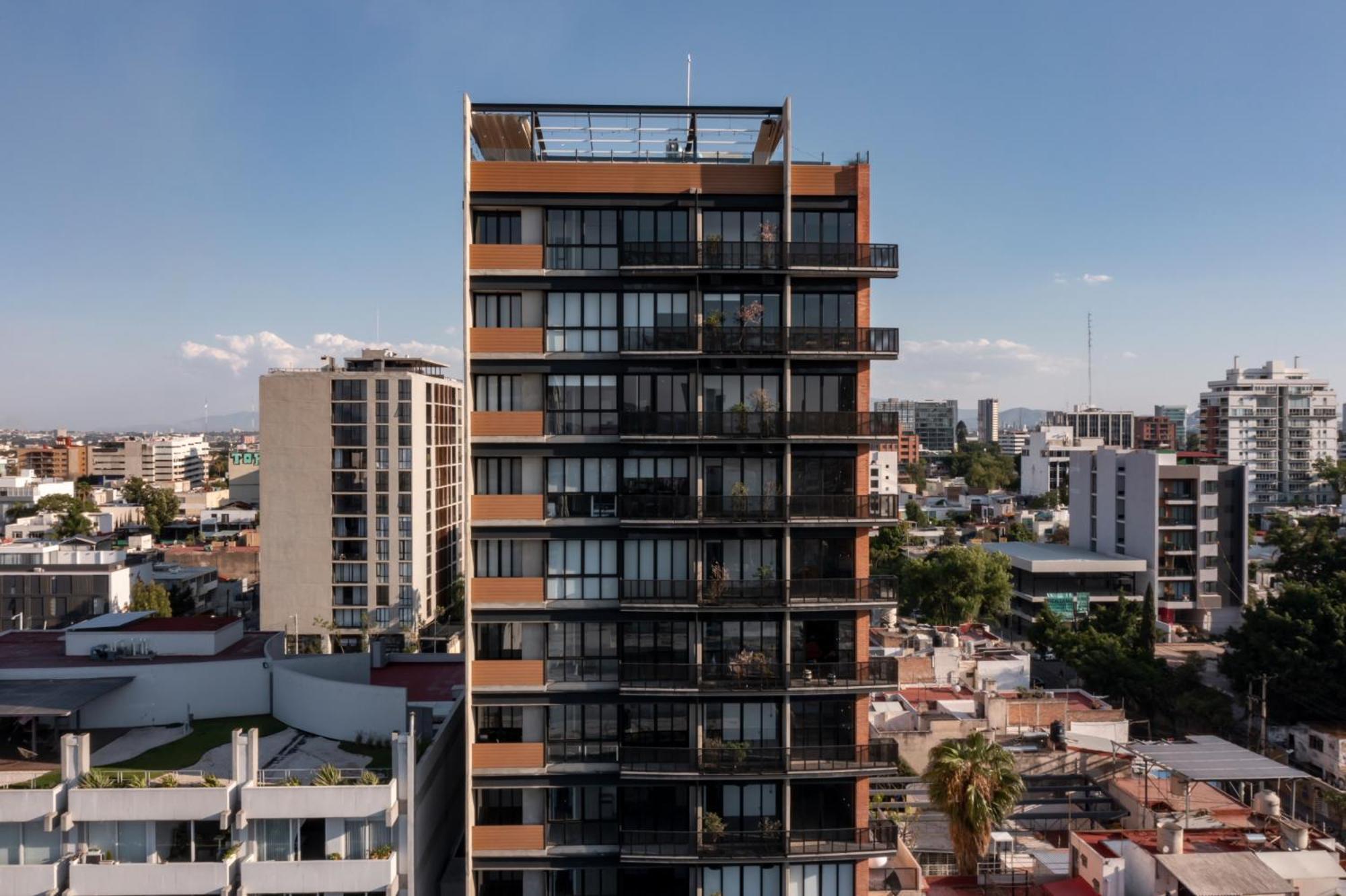 Galeria Flat Rooftop Pool Witgdl Guadalajara Exteriör bild