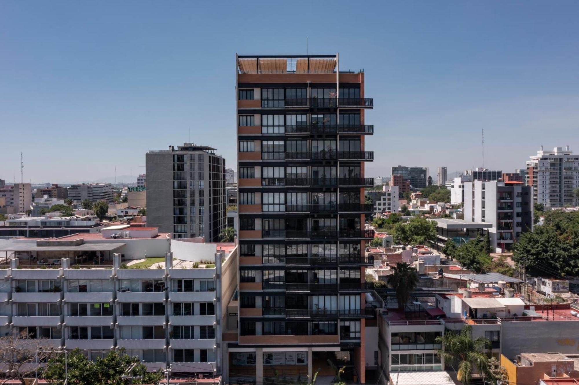 Galeria Flat Rooftop Pool Witgdl Guadalajara Exteriör bild